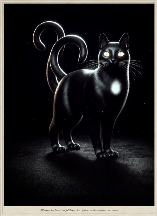 A Cat Sìth with two tails